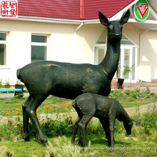 2016 Neue Bronze Figur Tiere Skulptur Bronze Porträt Skulptur China Lieferant